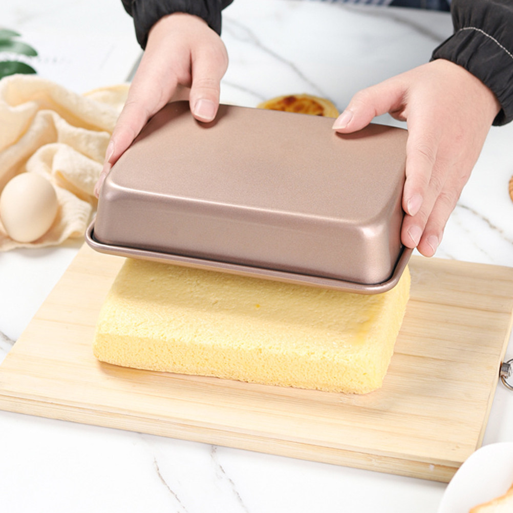Kitchen Design For Baking - Non-Stick Square Cake Pan Baking Tray
