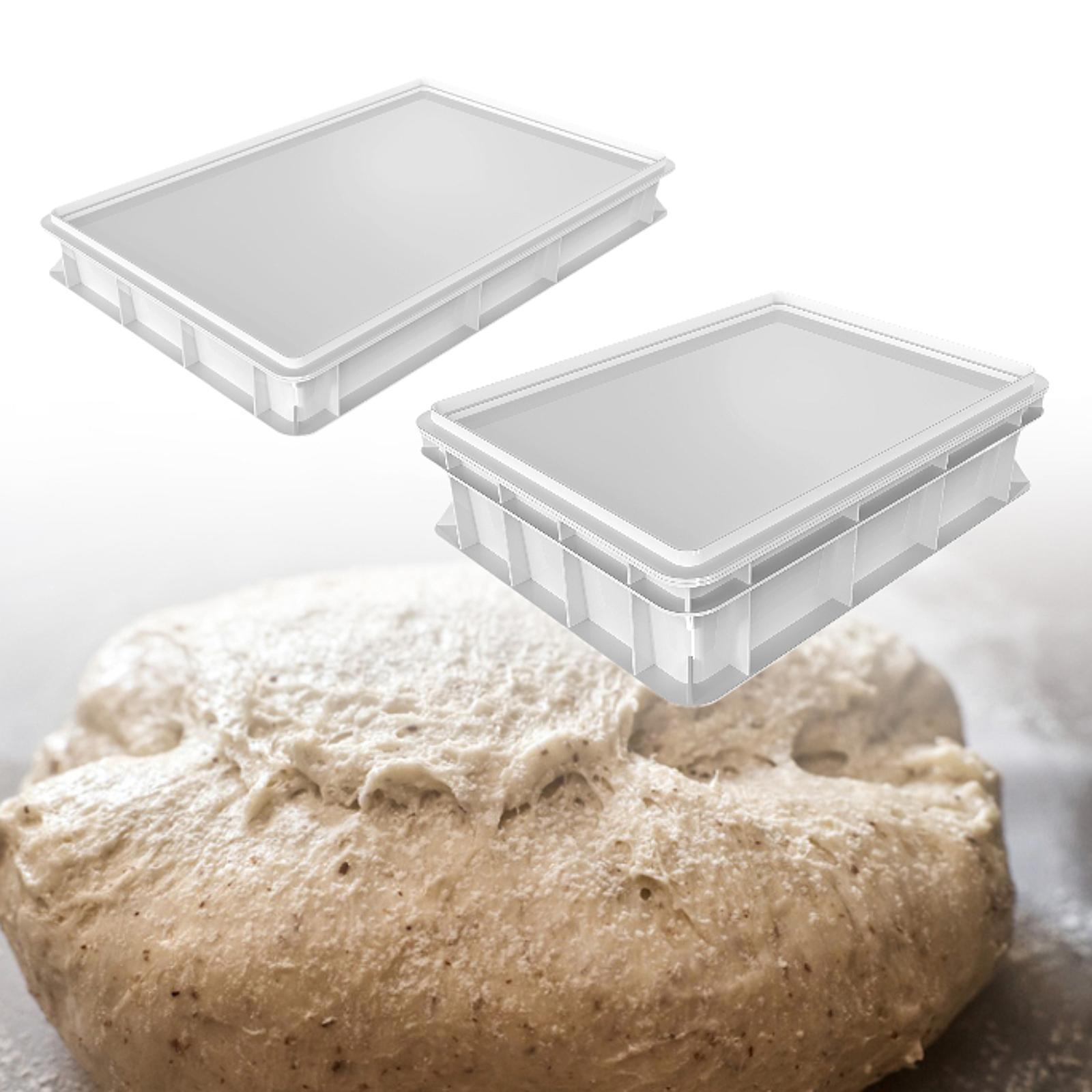 Kitchen Baking Tray Organizer - Dough Proofing Box Pizza Dough Tray
