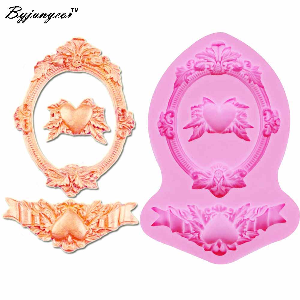 Kitchen Baking Table - DIY Mirror Love Silicone Kitchen Molds