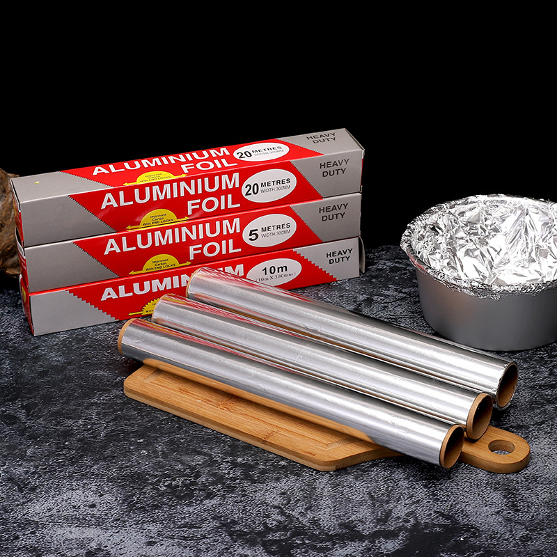 Kitchen Roll Baking - Heavy‑Duty Aluminum Foil Roll, 5/10/20 Meters