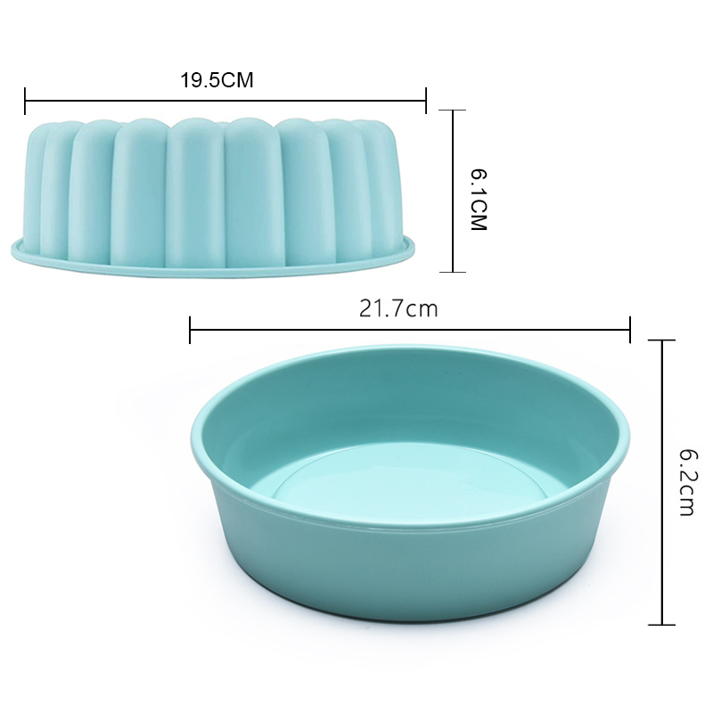 Kitchen Baking Tray Organizer - Silicone Baking Tray Organizer Round Flan