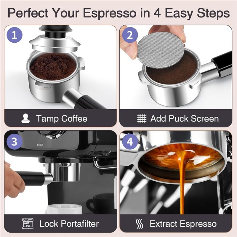 AS94-54Mm Bottomless Portafilt - огляд і ціна Breville Espresso Barista Express