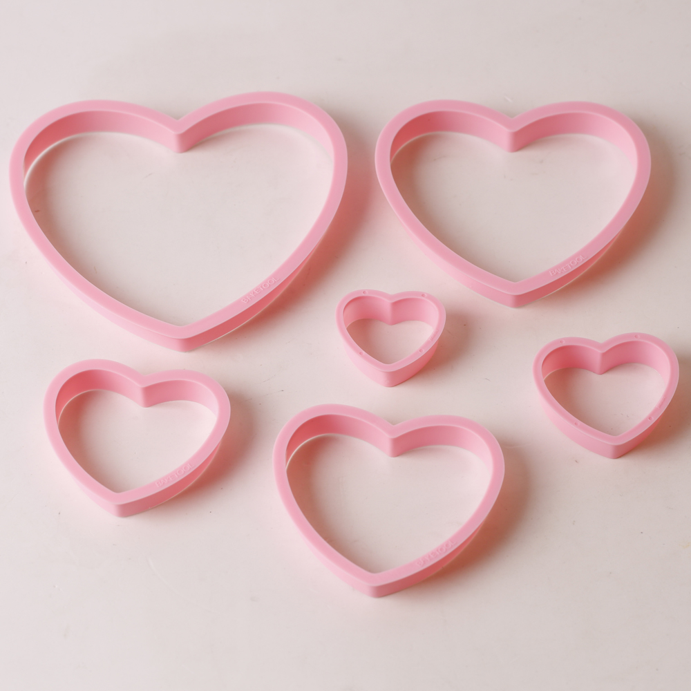 1set/3sets Pink Heart Star Flo - огляд і ціна Kitchen Appliances For Baking