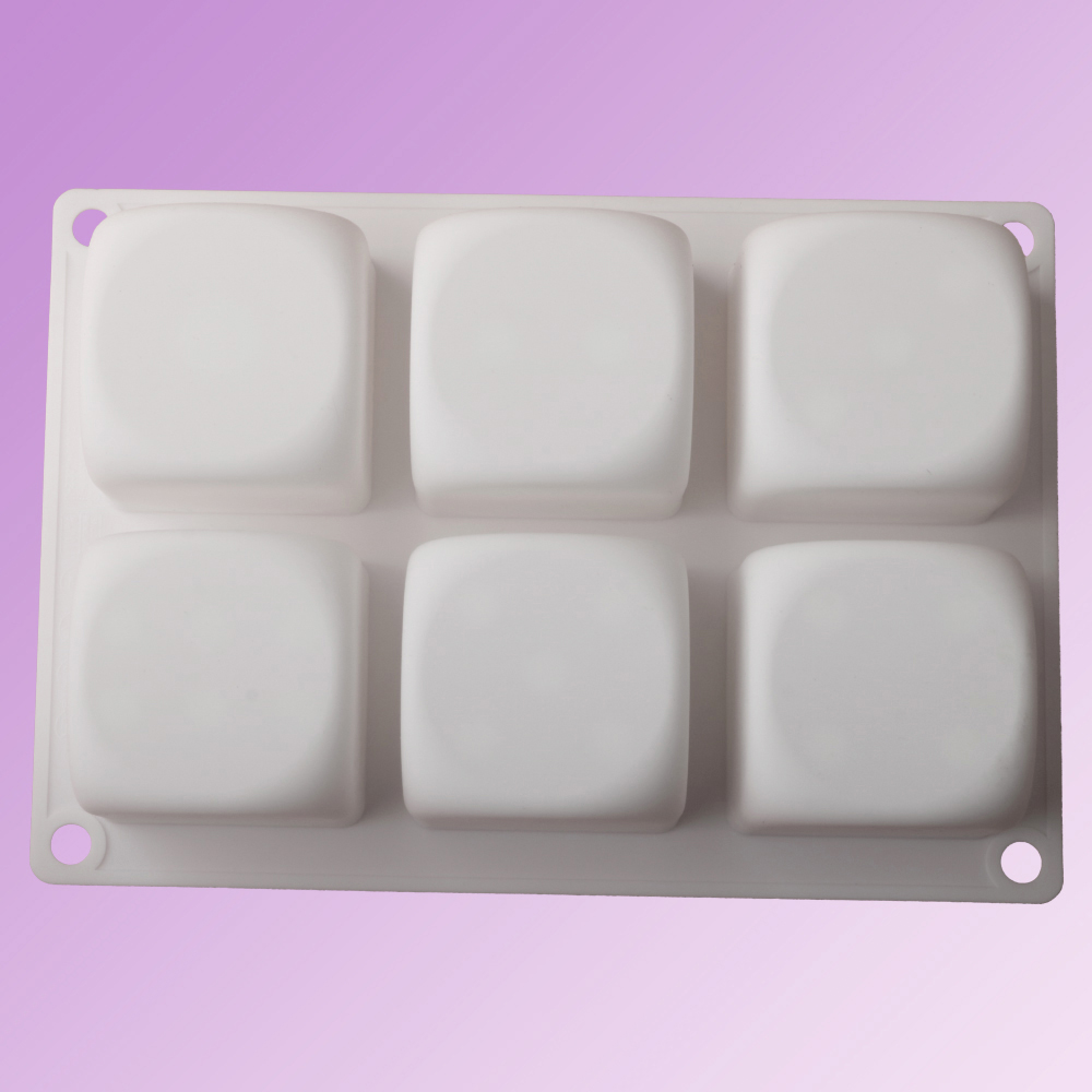 6-Cell Cube Mousse Cake Mould  - огляд і ціна Kitchen Appliances For Baking