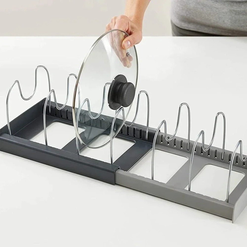 Expandable Stainless Kitchen C - огляд і ціна Kitchen Baking Tray Organizer