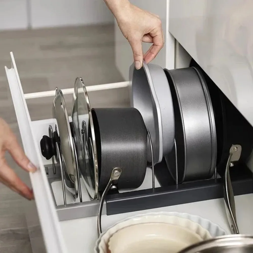 Expandable Stainless Kitchen C - огляд і ціна Kitchen Baking Tray Organizer