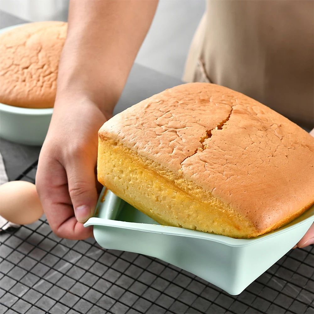 1/4Pcs Silicone Square Cake Mo - огляд і ціна Kitchen Baking Ware