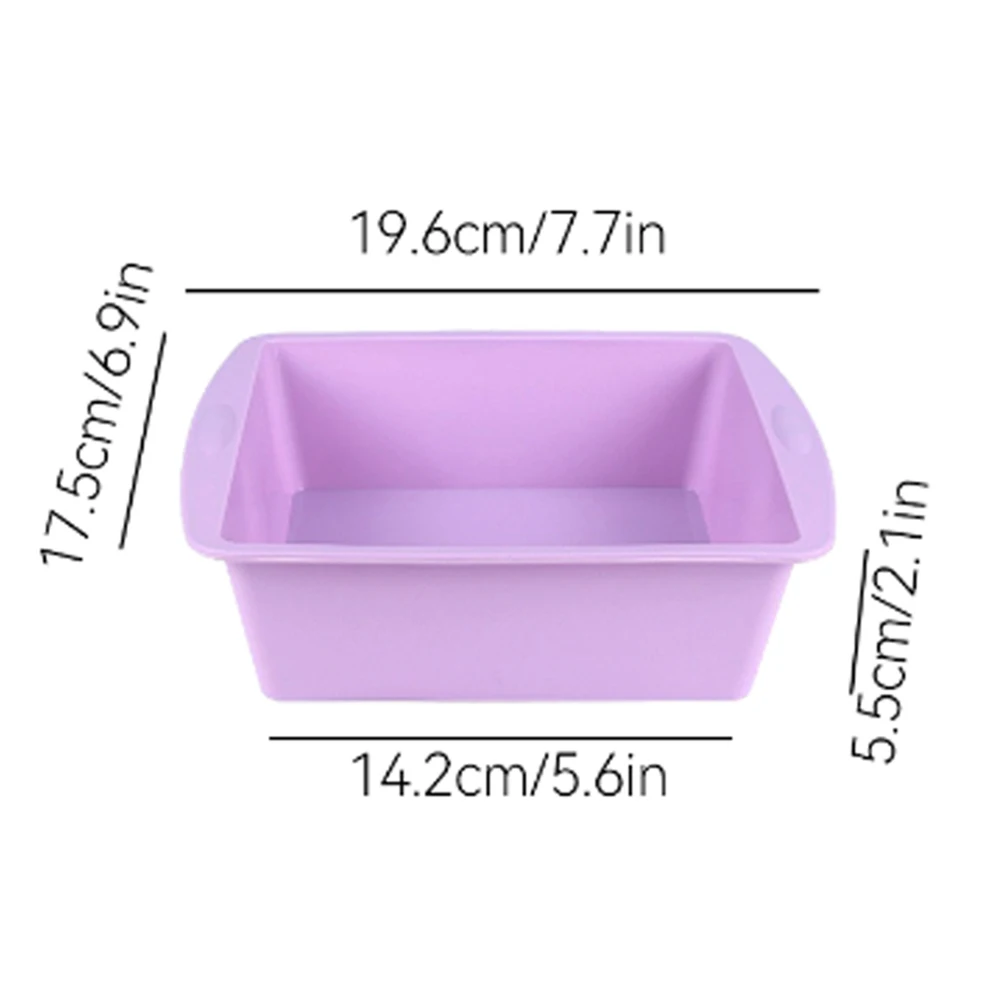 1/4Pcs Silicone Square Cake Mo - огляд і ціна Kitchen Baking Ware