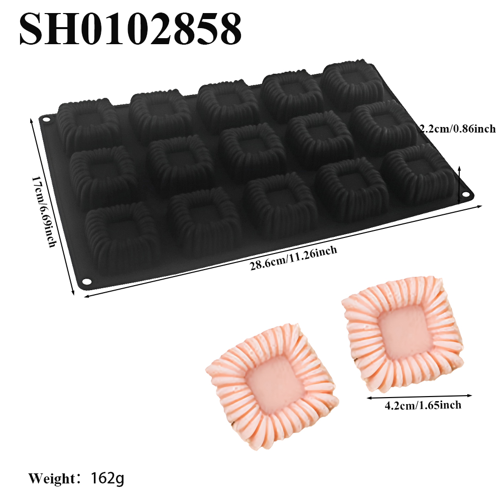 15-Cell Square Coil Texture De - огляд і ціна Kitchen Design For Baking