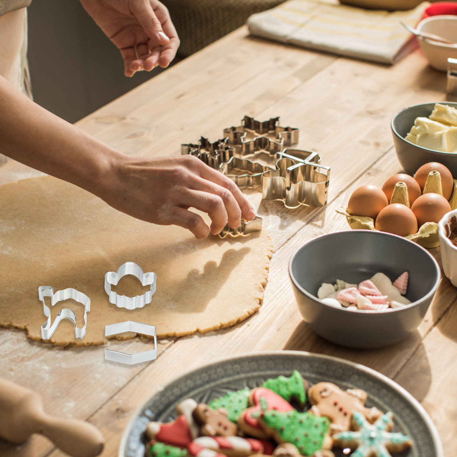 Stainless Steel Cookie Cutter  - огляд і ціна Cookie Cutter Set