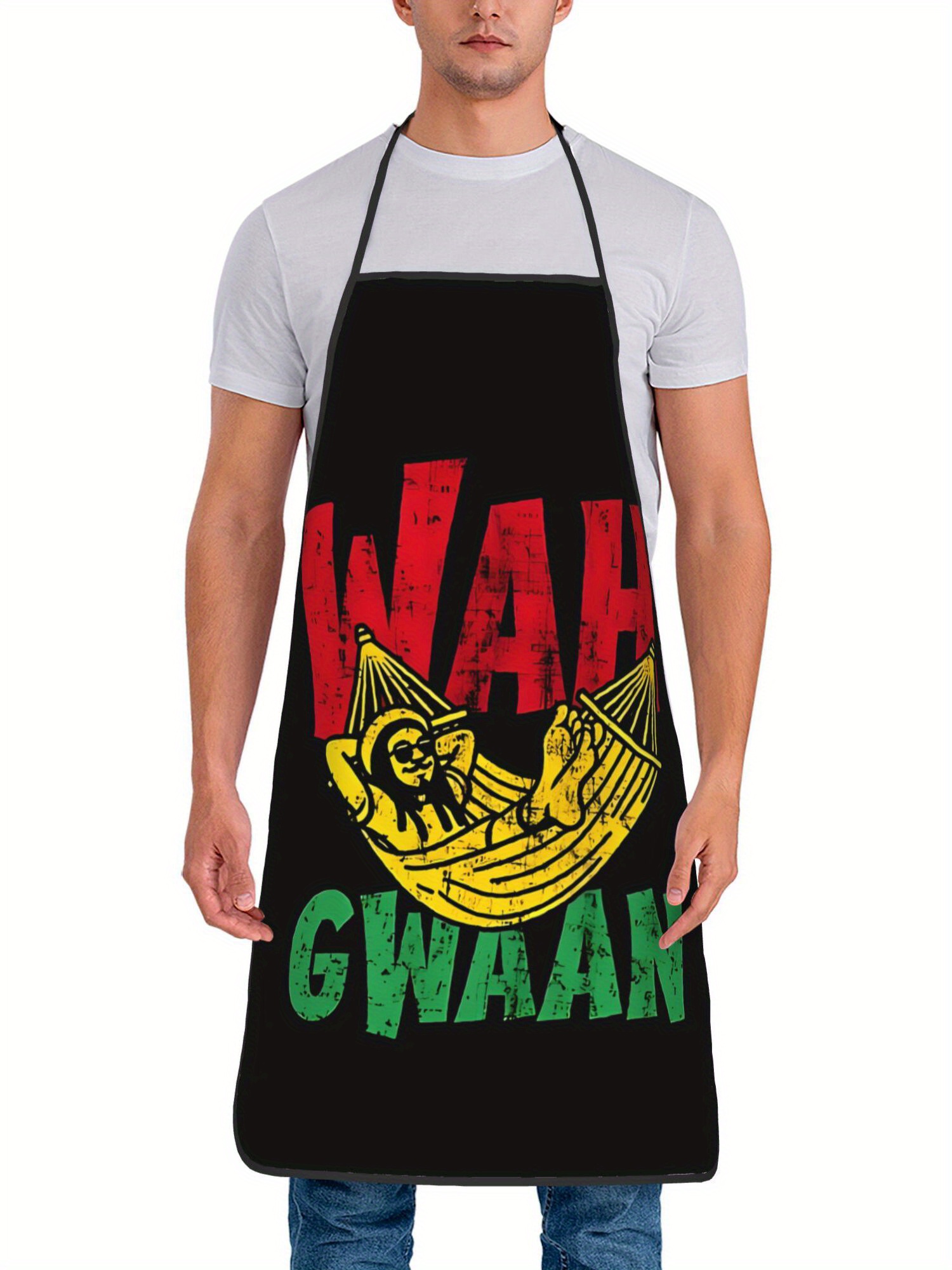 Wah Gwaan Sloth Hammock Apron  - огляд і ціна Kitchen Design For Baking