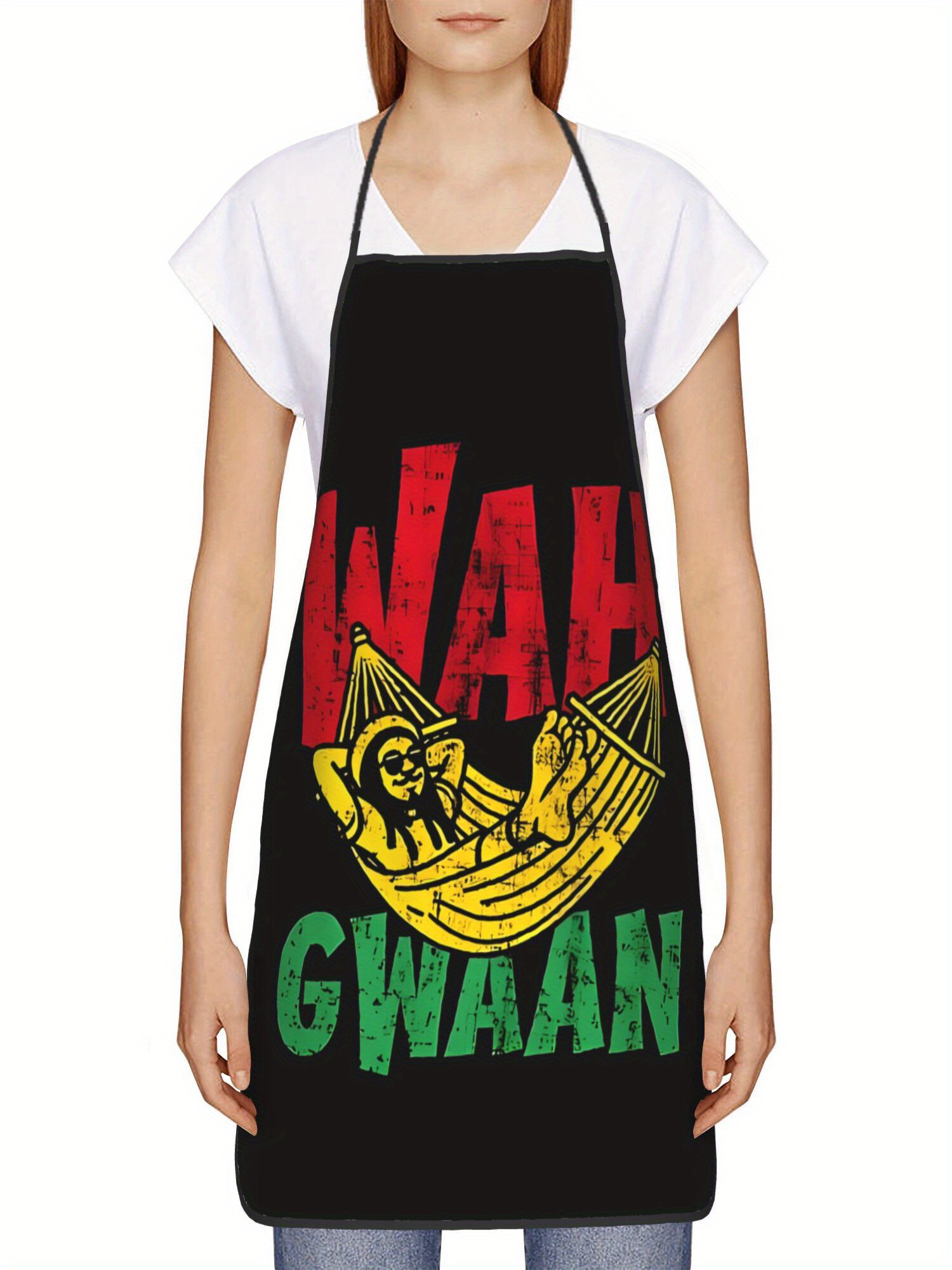 Wah Gwaan Sloth Hammock Apron  - огляд і ціна Kitchen Design For Baking