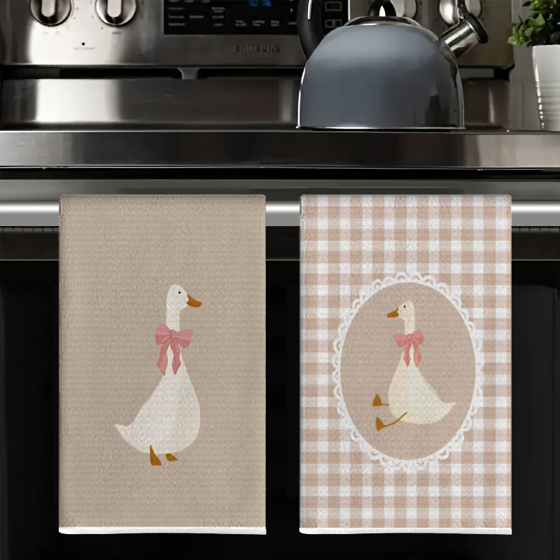 2Pcs, Cute Duck Kitchen Towels - огляд і ціна Kitchen Baking Essentials