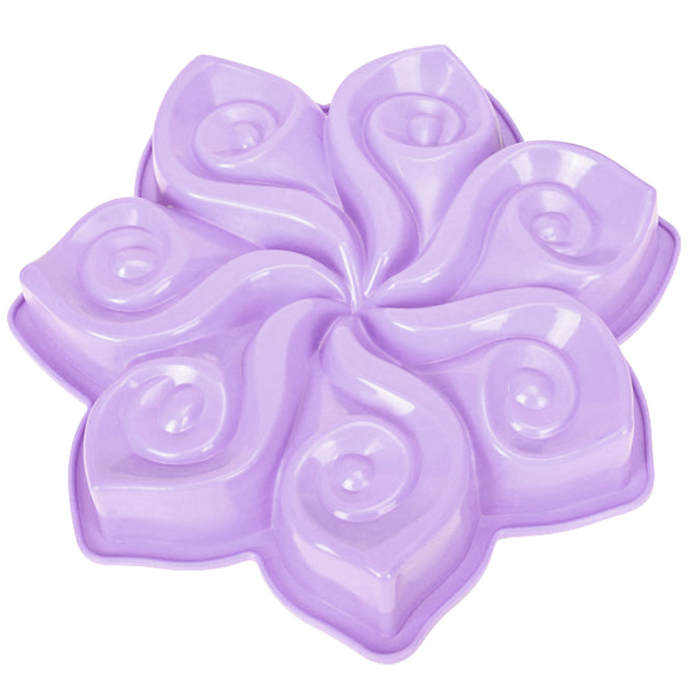 Large Flower Silicone Cake Mol - огляд і ціна Kitchen Appliances For Baking
