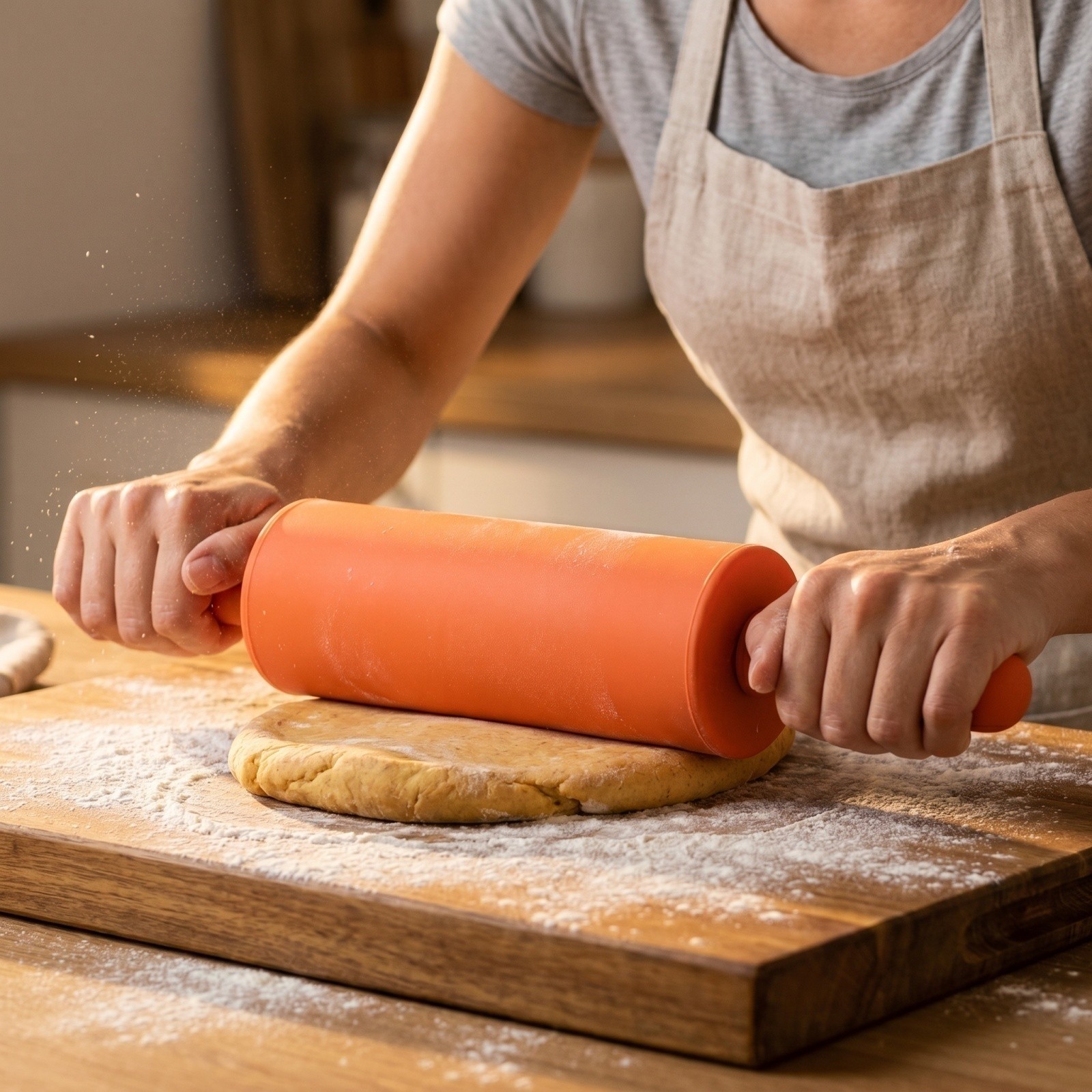 Silicone Rolling Pin Portable  - огляд і ціна Kitchen Roll Baking
