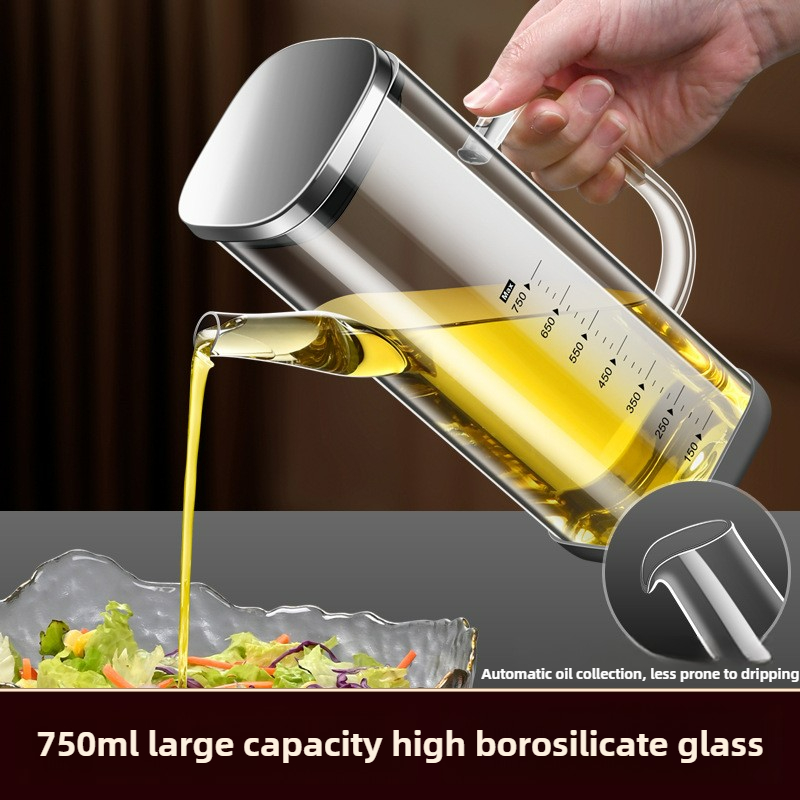 High Borosilicate Glass Oil Bo - огляд і ціна Kitchen Baking Essentials