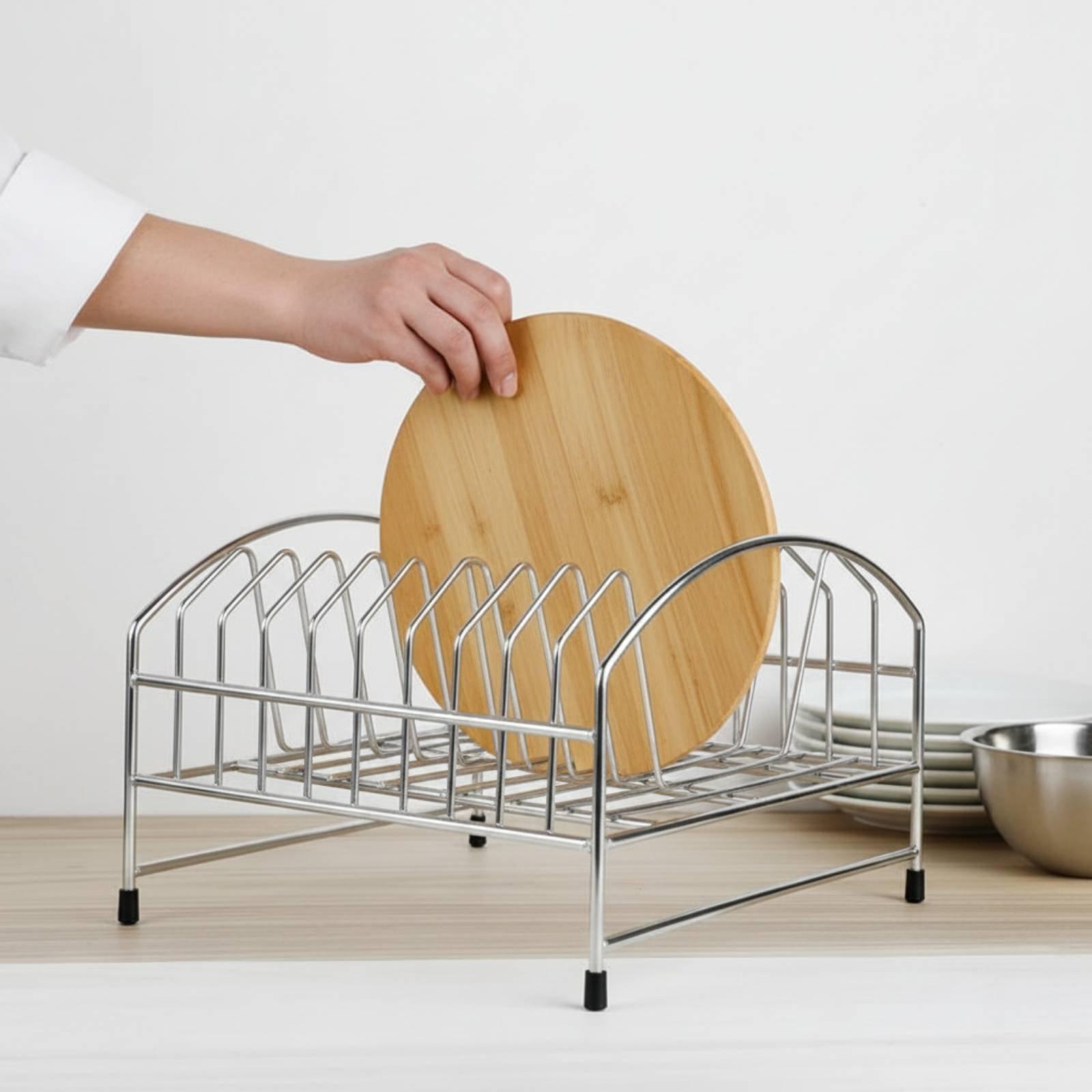 Pizza Screen Rack Holder Stain - огляд і ціна Kitchen Baking Tray Organizer