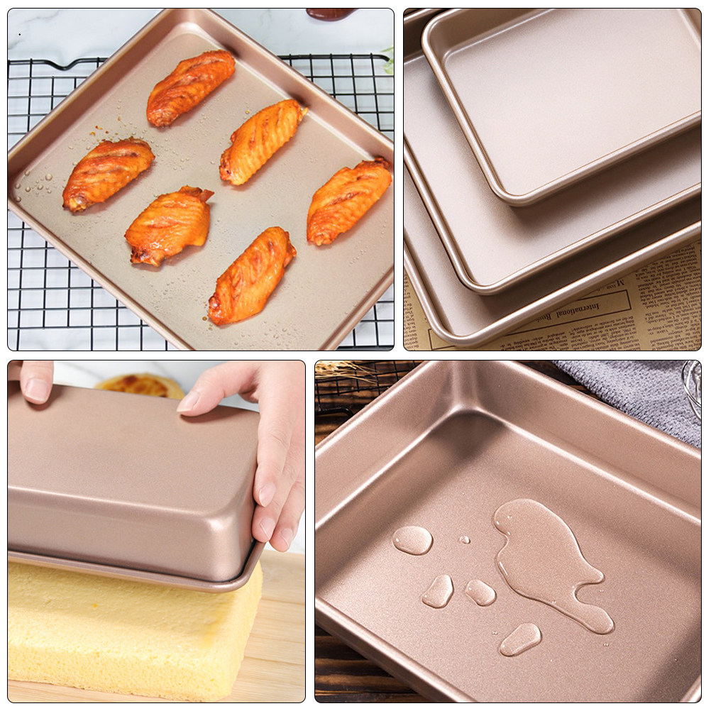 Non-Stick Square Cake Pan Baki - огляд і ціна Kitchen Design For Baking