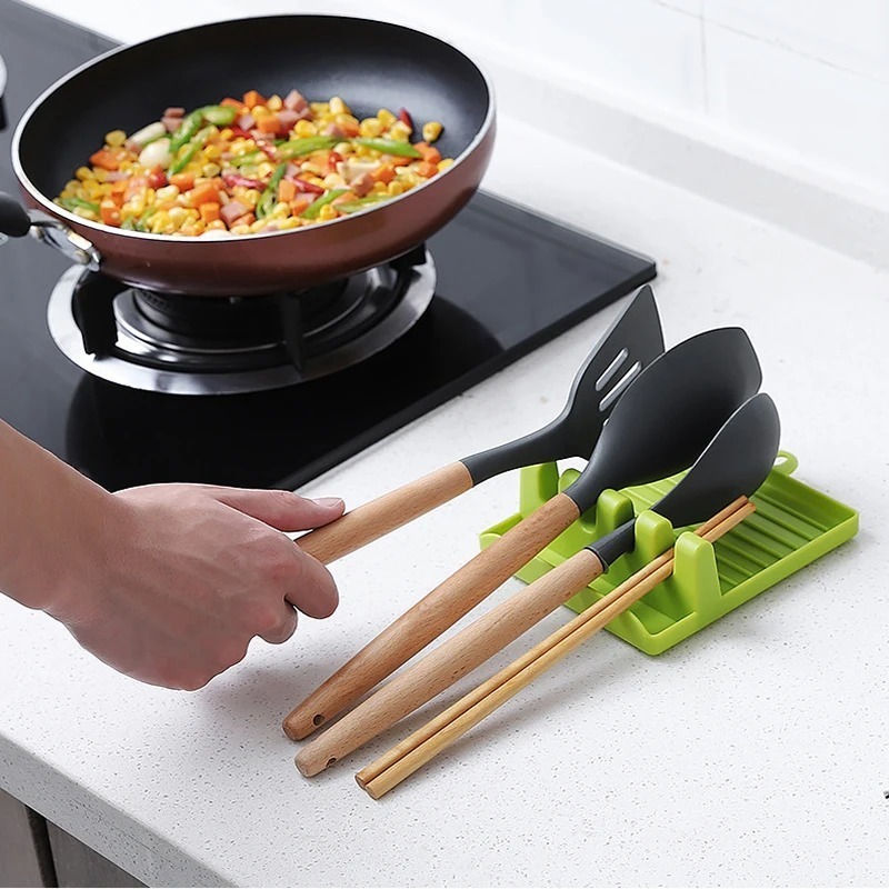 Plastic Spoon Spatula Holder K - огляд і ціна Kitchen Baking Tray Organizer
