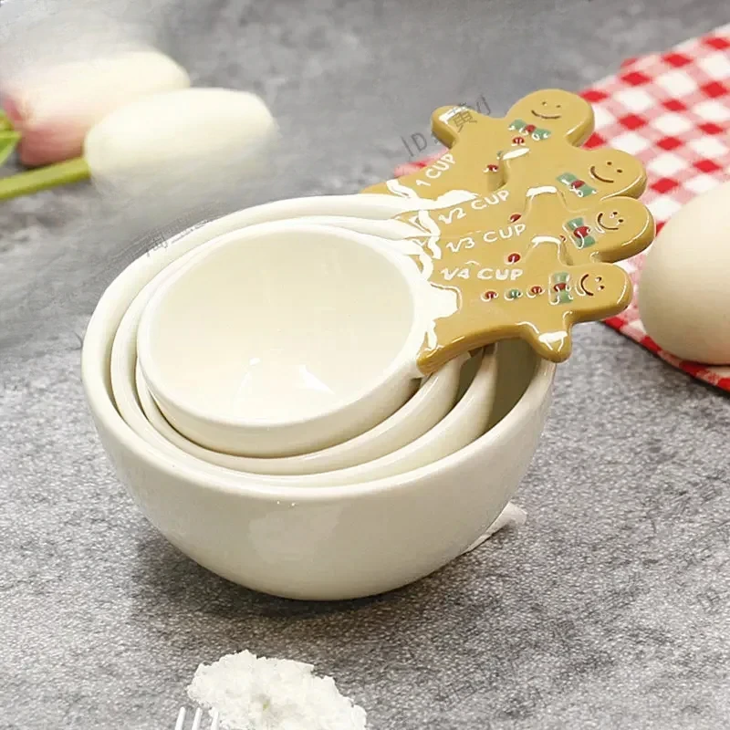 4pcs Christmas Measuring Spoon - огляд і ціна Kitchen Baking Kit