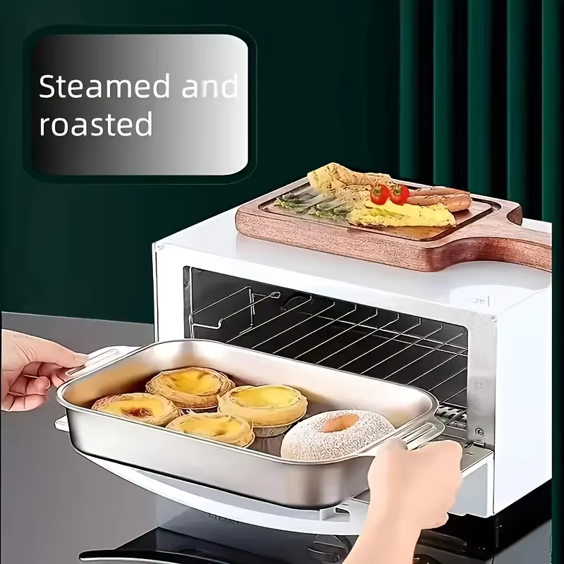 Stainless Steel Deep Baking Pa - огляд і ціна Kitchen Baking Ware
