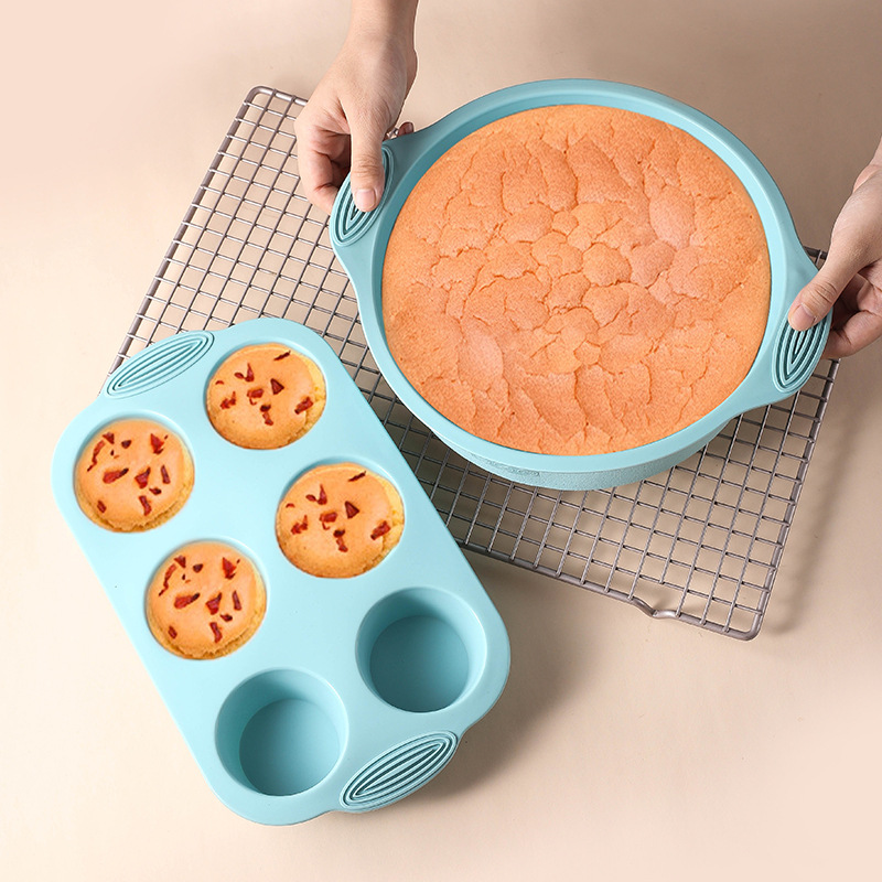 Silicone Cake Baking Mould Set - огляд і ціна Kitchen Baking Ware