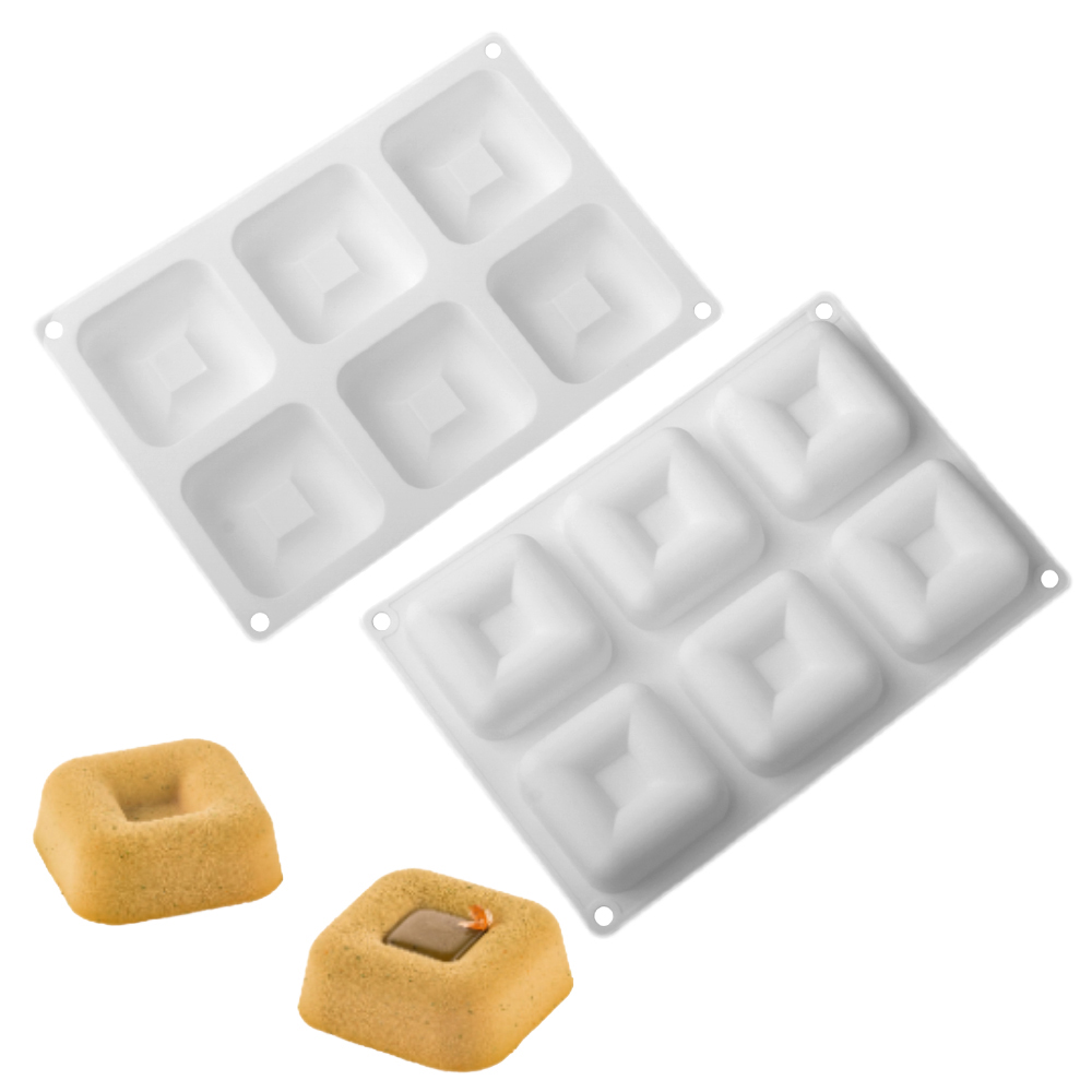 Savarin Mousse Cake Mold Squar - огляд і ціна Kitchen Design For Baking