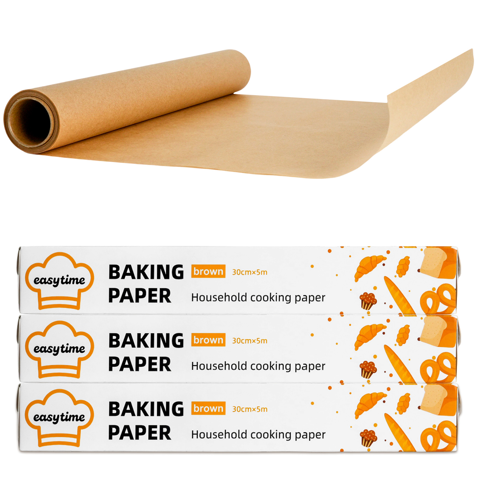 Non-stick Parchment Paper Roll - огляд і ціна Kitchen Roll Baking