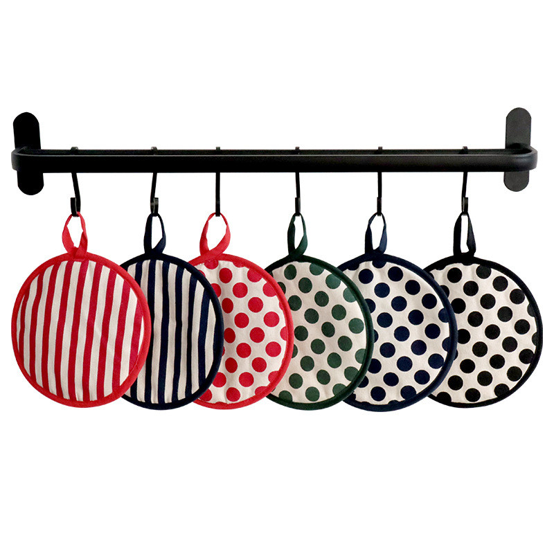 1Pc 18x18cm Round Striped Polk - огляд і ціна Kitchen Baking Table