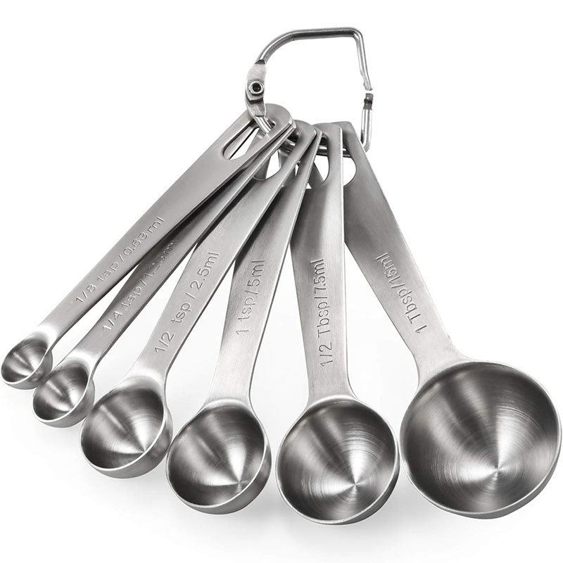 6Pcs Measuring Spoons Set Stai - огляд і ціна Kitchen Baking Kit