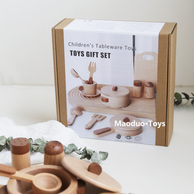Maoduo Toys Beech Wooden Kids  - огляд і ціна Kitchen Baking Kit