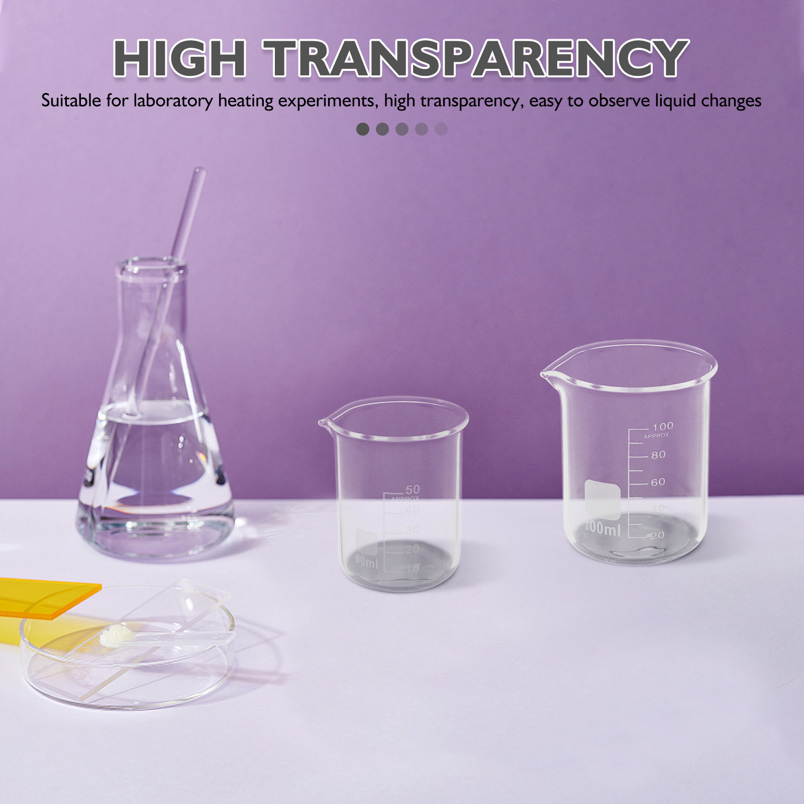 4Pcs High Borosilicate Glass B - огляд і ціна Kitchen Glass Baking Set