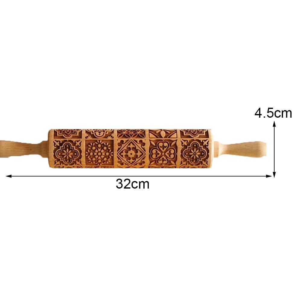 1 pcs Wooden Sunflower Embosse - огляд і ціна Kitchen Roll Baking