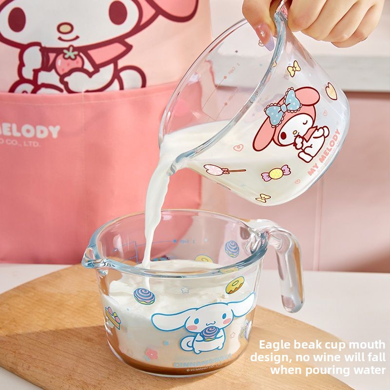 Cute Cartoon Measuring Cup Kaw - огляд і ціна Kitchen Glass Baking Set