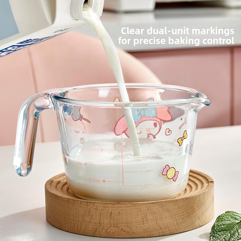 Cute Cartoon Measuring Cup Kaw - огляд і ціна Kitchen Glass Baking Set