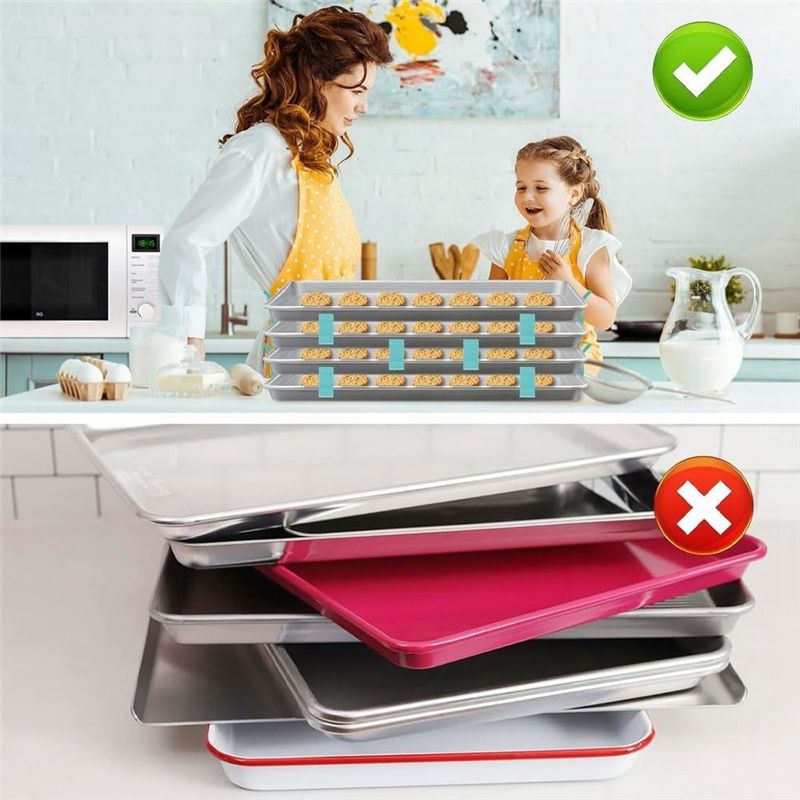 DT39 Baking Tray Stacking Clip - огляд і ціна Kitchen Baking Tray Organizer
