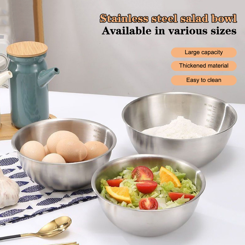 1PC Stainless Steel Bowl Set W - огляд і ціна Kitchen Baking Essentials