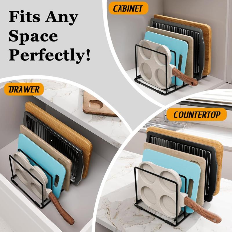 Anti-slip Feet Organizer Bakin - огляд і ціна Kitchen Baking Tray Organizer