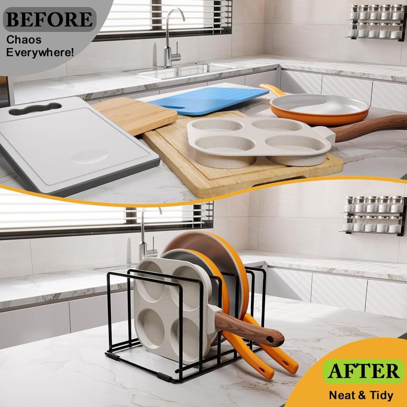 Anti-slip Feet Organizer Bakin - огляд і ціна Kitchen Baking Tray Organizer