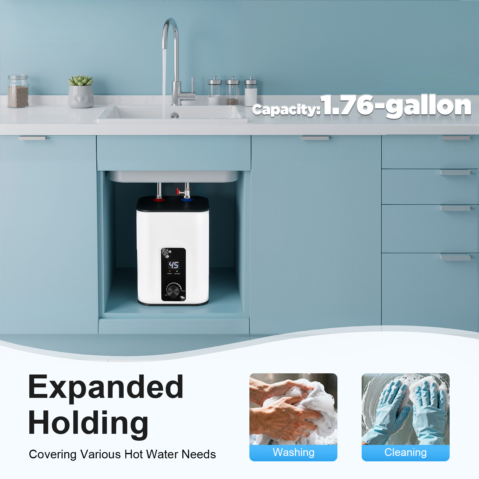 Instant Hot Water Heater 1500W - огляд і ціна Miniature Baking Kitchen