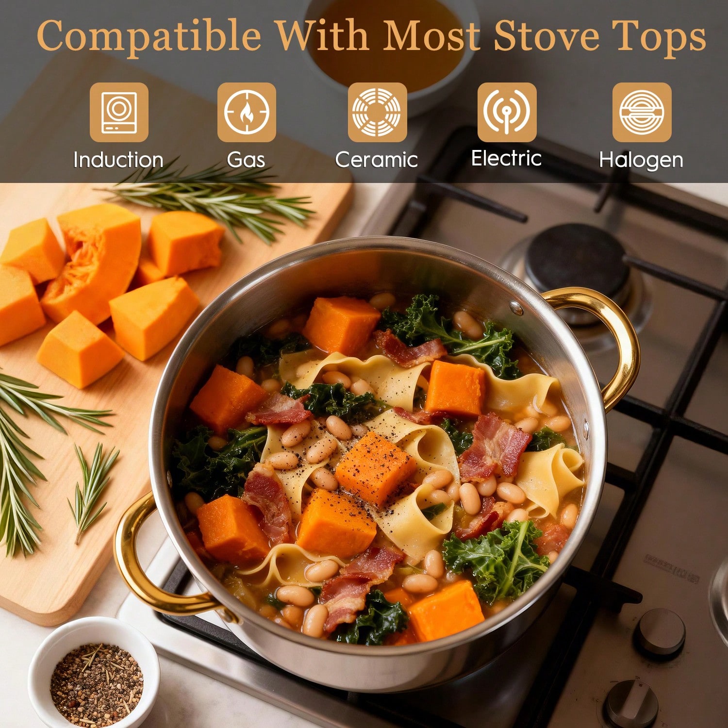 Stainless Steel Pot Set Modern - огляд і ціна Kitchen Baking Kit