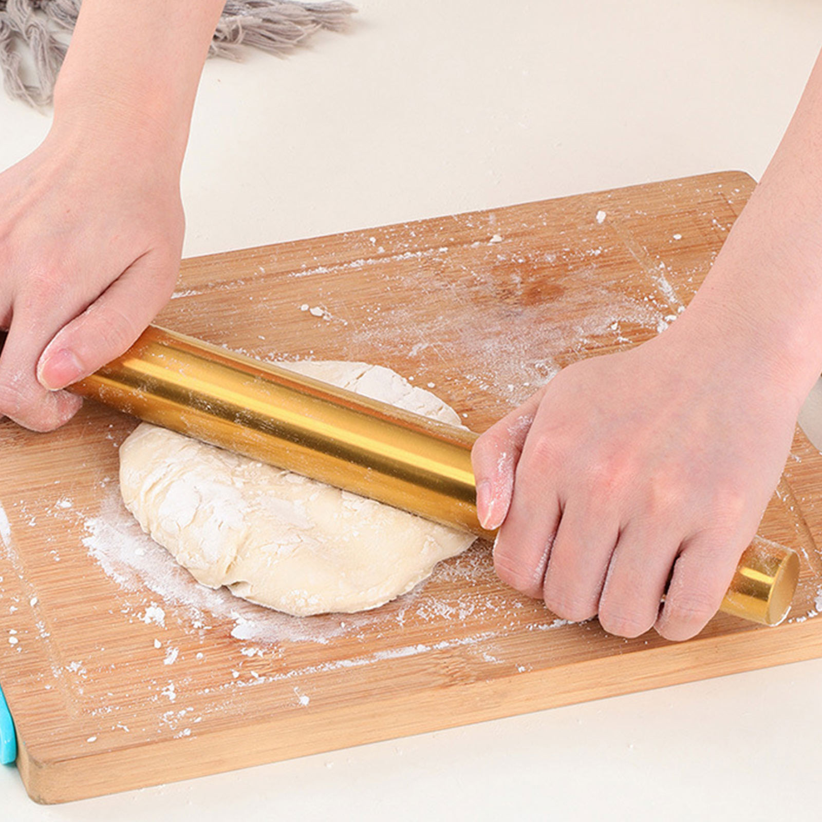 Gold Rolling Pin Baking Tool C - огляд і ціна Kitchen Roll Baking