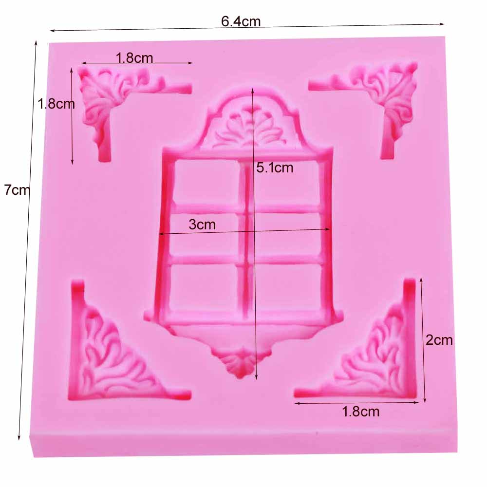 Retro Window Frame Silicone Ki - огляд і ціна Kitchen Baking Table