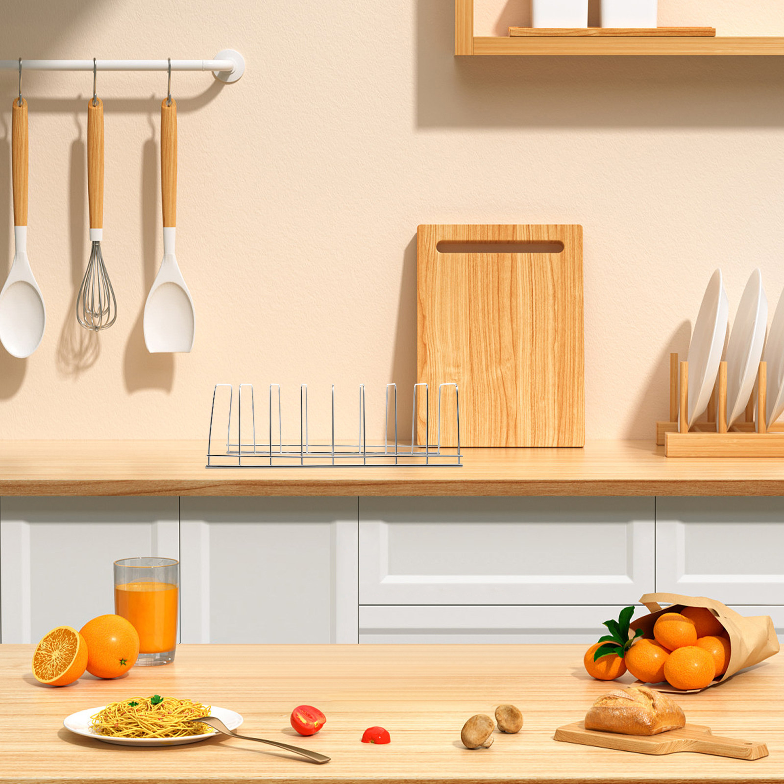 Stainless Steel Kitchen Dish D - огляд і ціна Kitchen Baking Tray Organizer