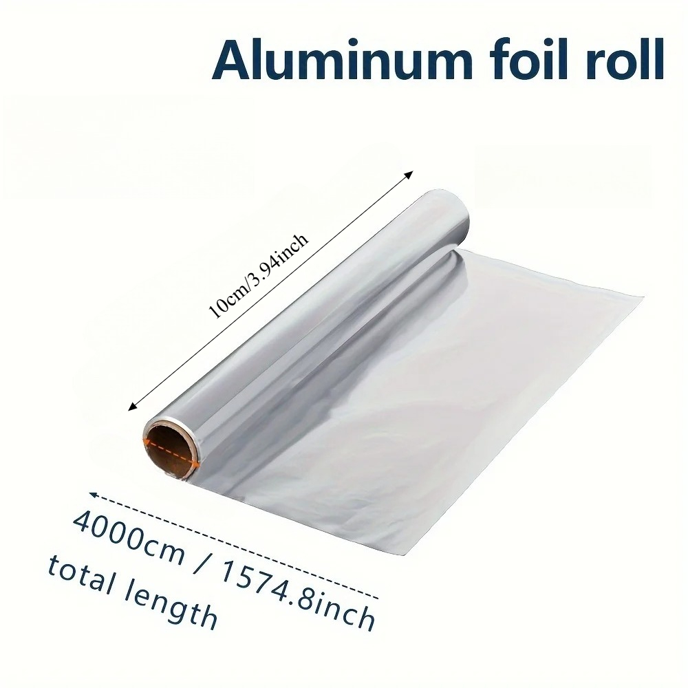 Heavy‑Duty Aluminum Foil Roll, - огляд і ціна Kitchen Roll Baking