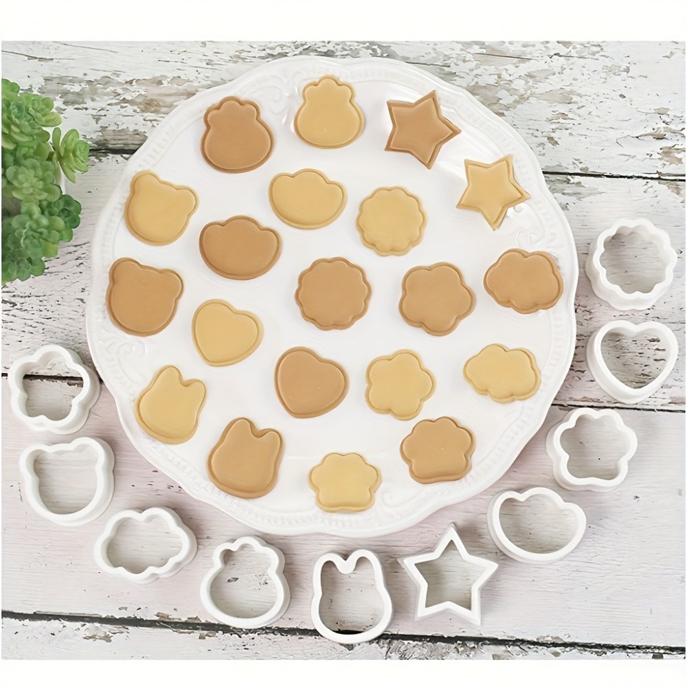 10Pcs Cookie Biscuit  Cutters  - огляд і ціна Cookie Cutter Set