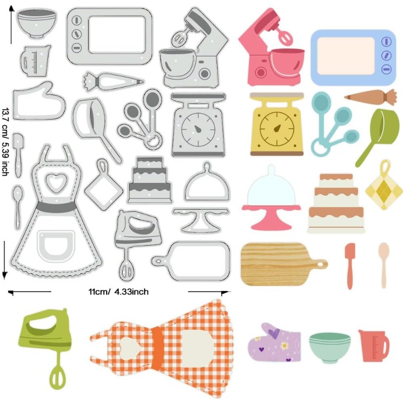 1pcs Baking Tools Cutting Dies - огляд і ціна Kitchen Baking Ware