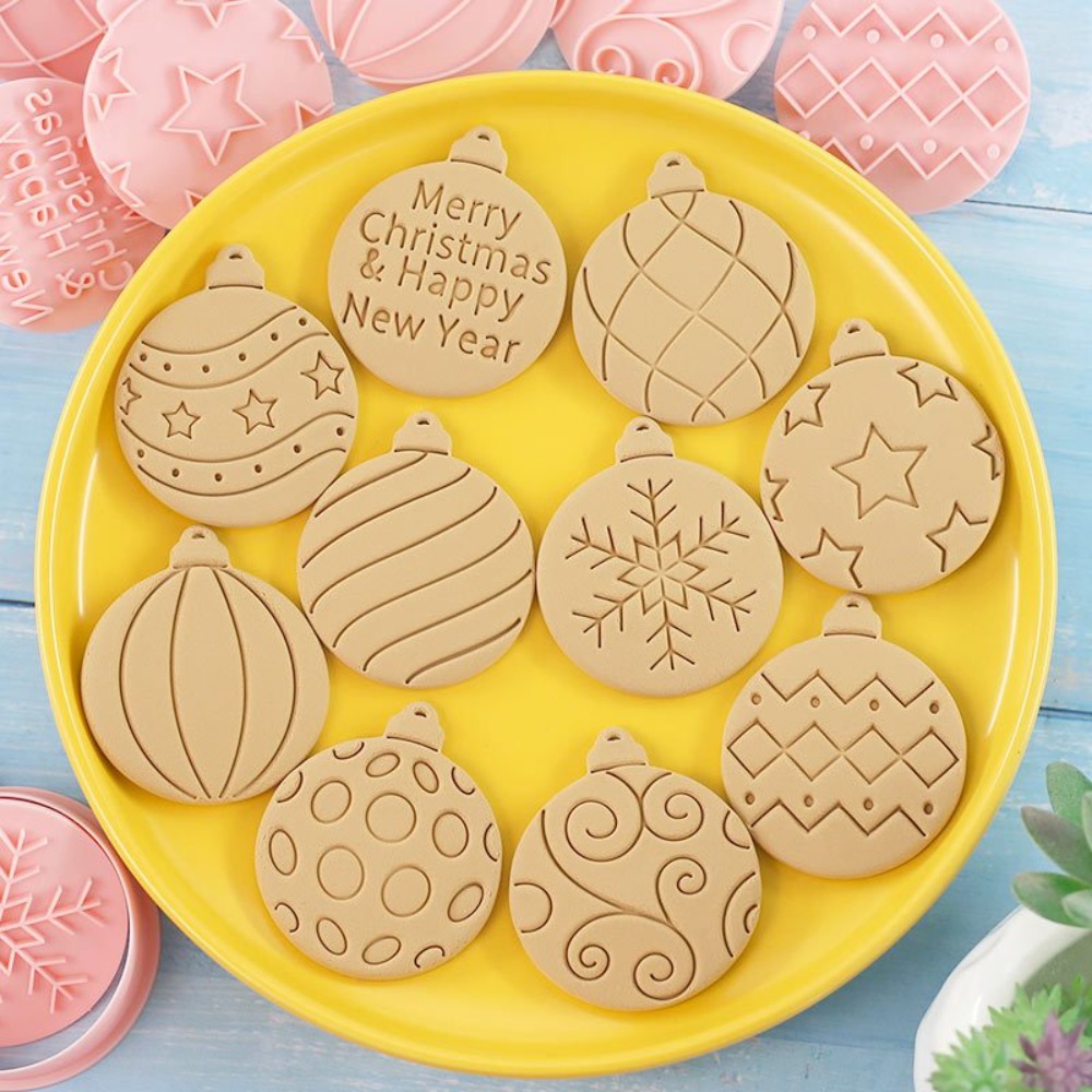 11Pcs Christmas Ornament Cooki - огляд і ціна Cookie Cutter Set