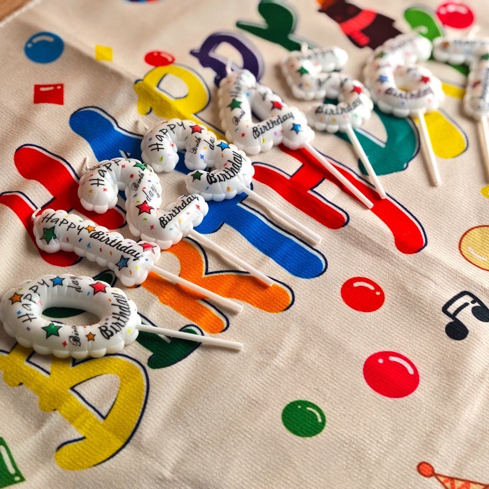 Happy Birthday Balloon Digital - огляд і ціна Kitchen Baking Table