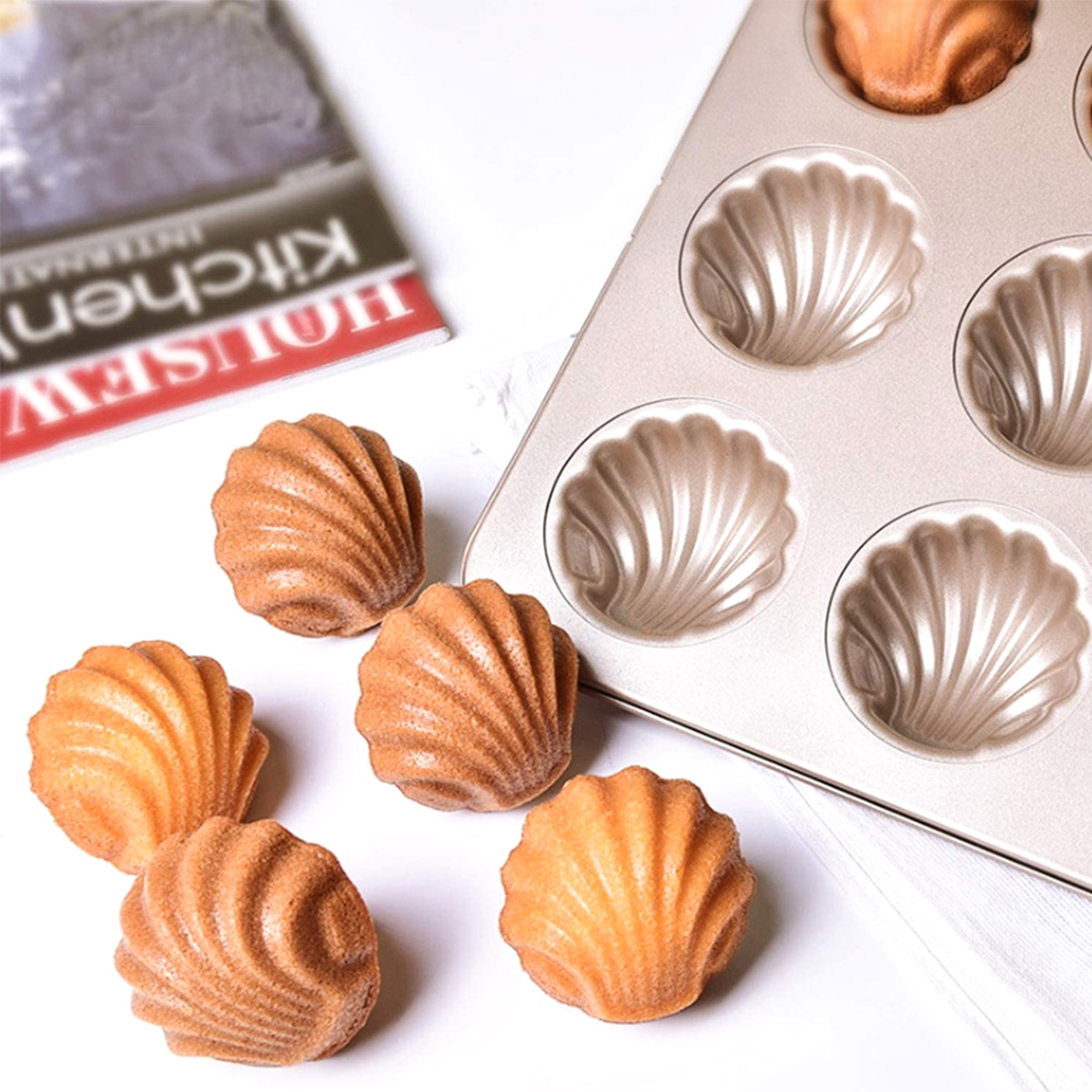 Madeleine Mold Shell Shape Bak - огляд і ціна Kitchen Appliances For Baking